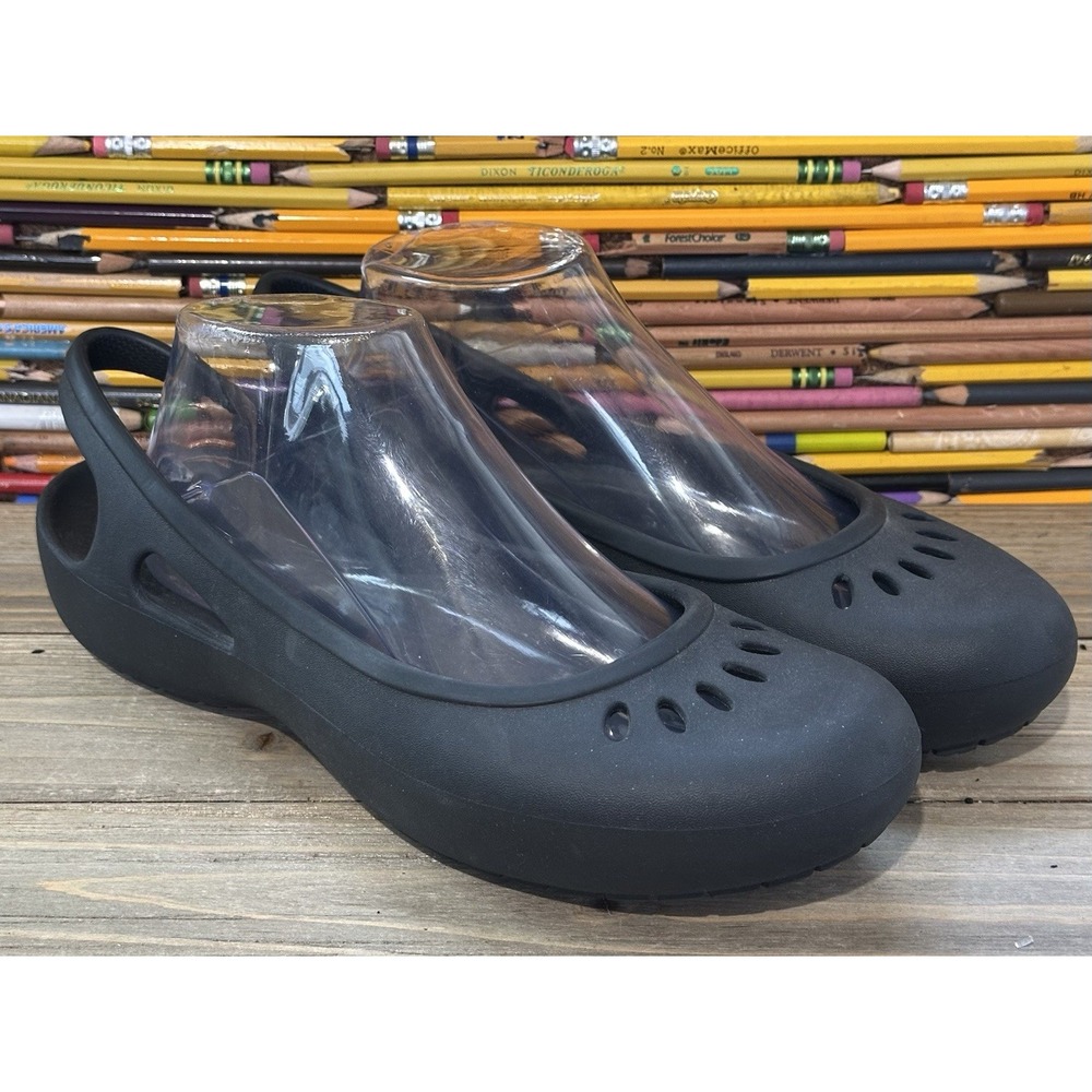 Crocs Kadee Ballet Flats Shoes Black Size 11 Women's